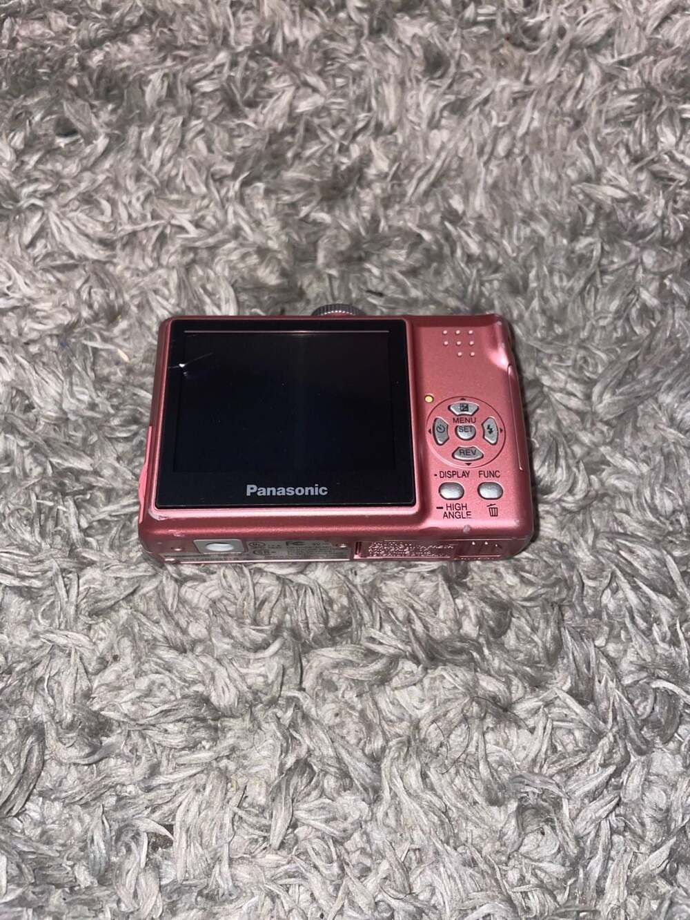 Panasonic Lumix DMC-LS75 Pink Point and Shoot Digital Camera